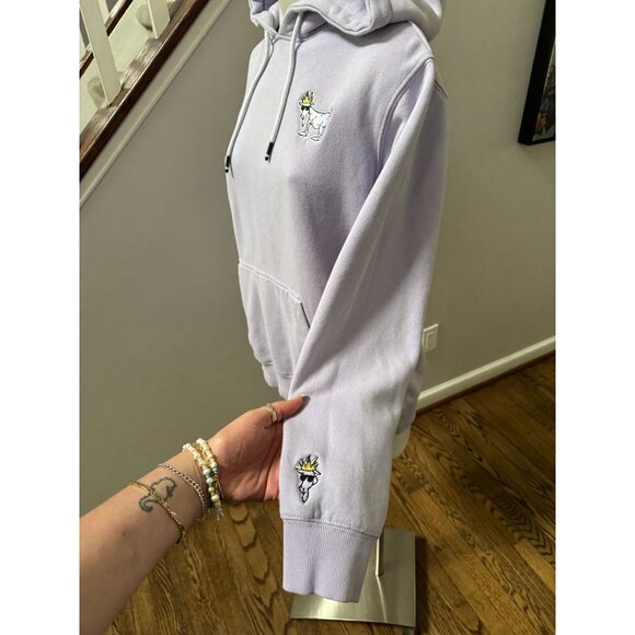 GOATUSA GOAT USA WG Hooded Sweatshirt Purple Size Small - Picture 6 of 7